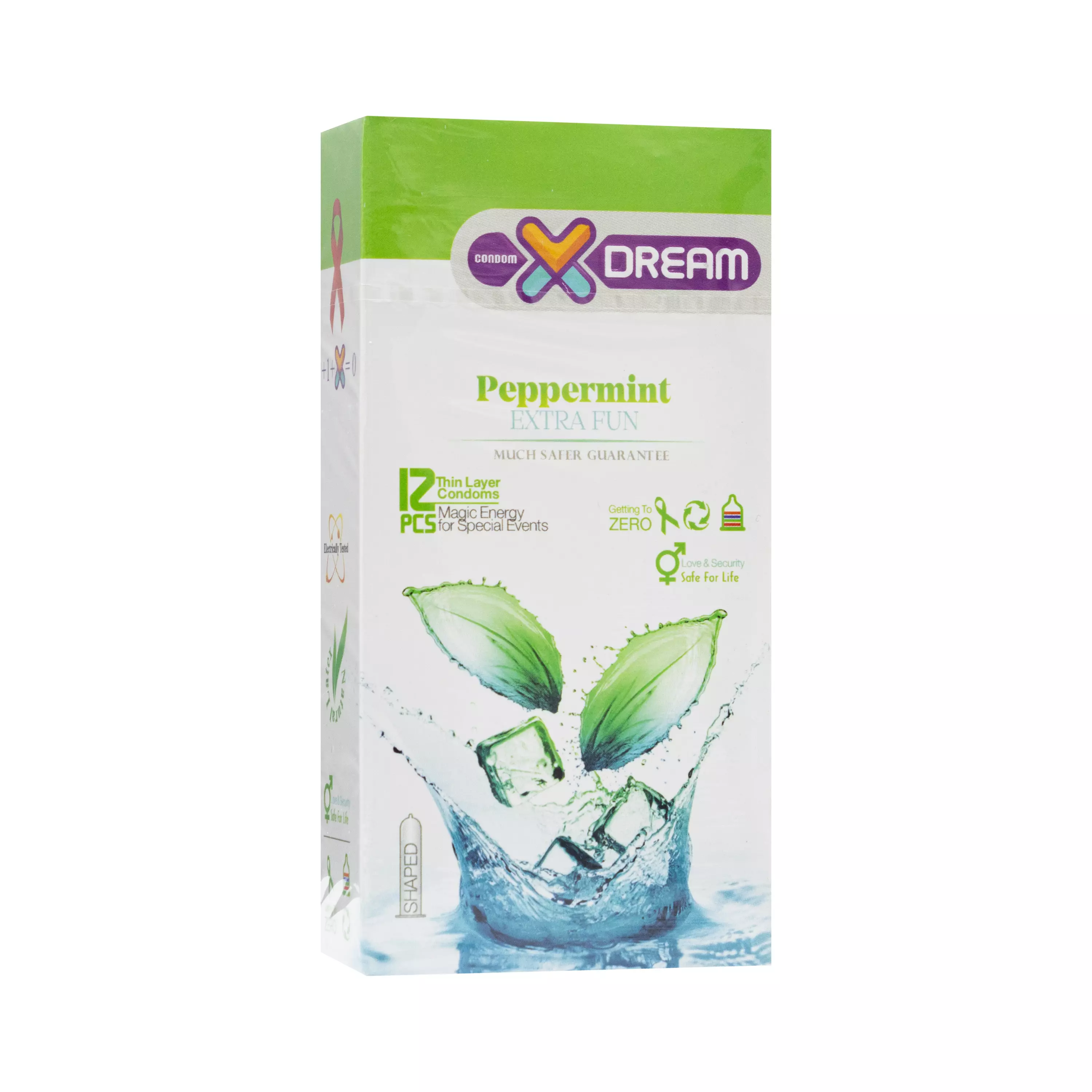 کاندوم Peppermint Extra Fun بسته 12 عددی ایکسدریم